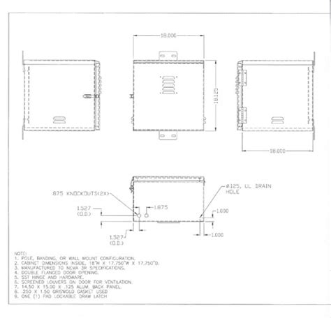 type 3r drainage hole